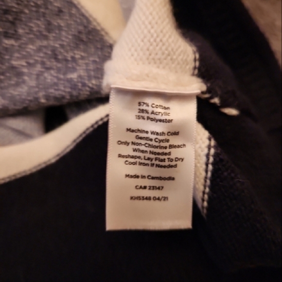 Talbots Multicolor Striped Sweater - Picture 4 of 4